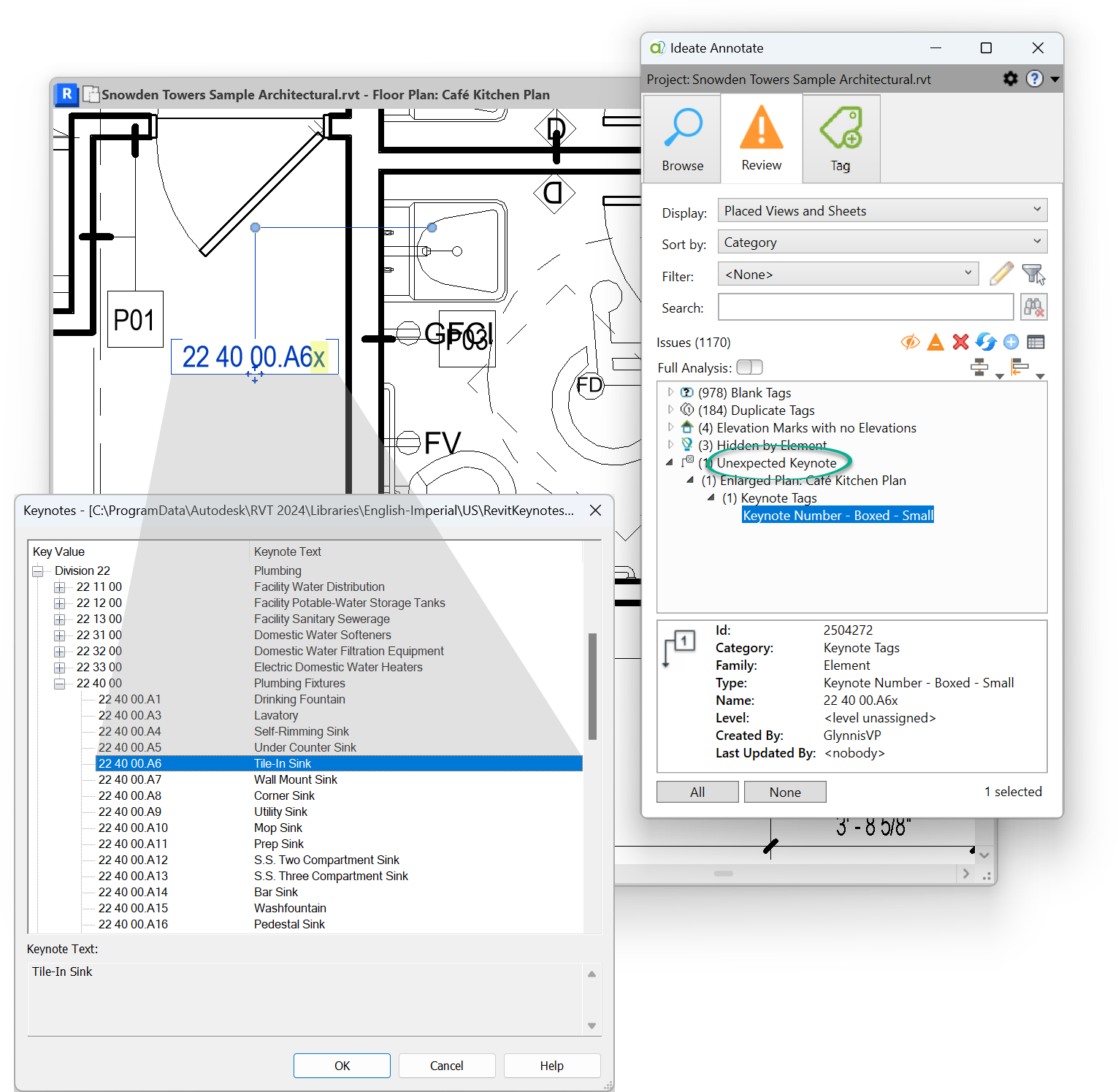 Issue Types | Ideate Annotate | IdeateApps Revit Add In