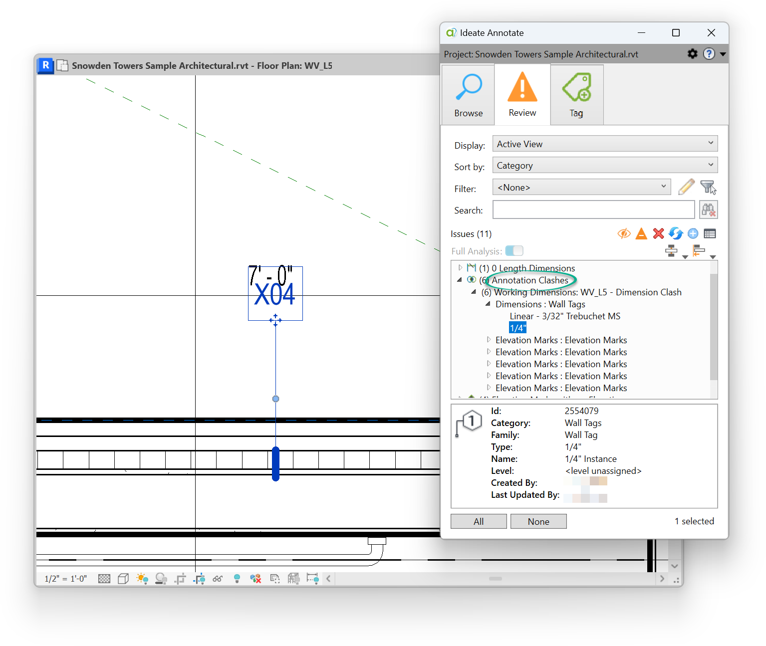 Issue Types | Ideate Annotate | IdeateApps Revit Add In