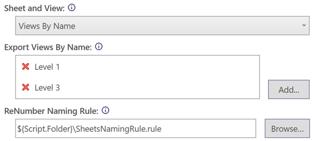 Export to DWG and Dynamic Sheet/View Lists in Revit