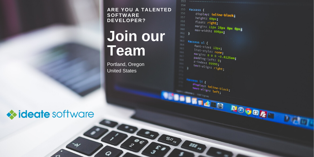 Ideate Software Seeks a Talented Software Developer for their Portland ...