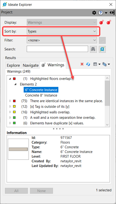 Revit Warning Box Cleaning up a HOT MESS: How to Sort Warnings by Elements Rather than ...